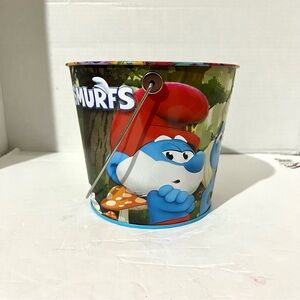 Smurfs 2025 AMC Exclusive Popcorn Bucket Tin